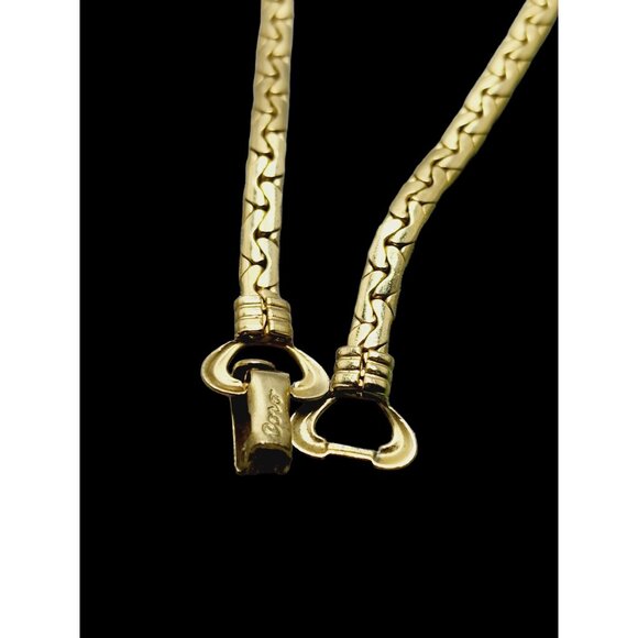 Vintage Signed Coro Teardrop Necklace (A767) - Picture 6 of 7